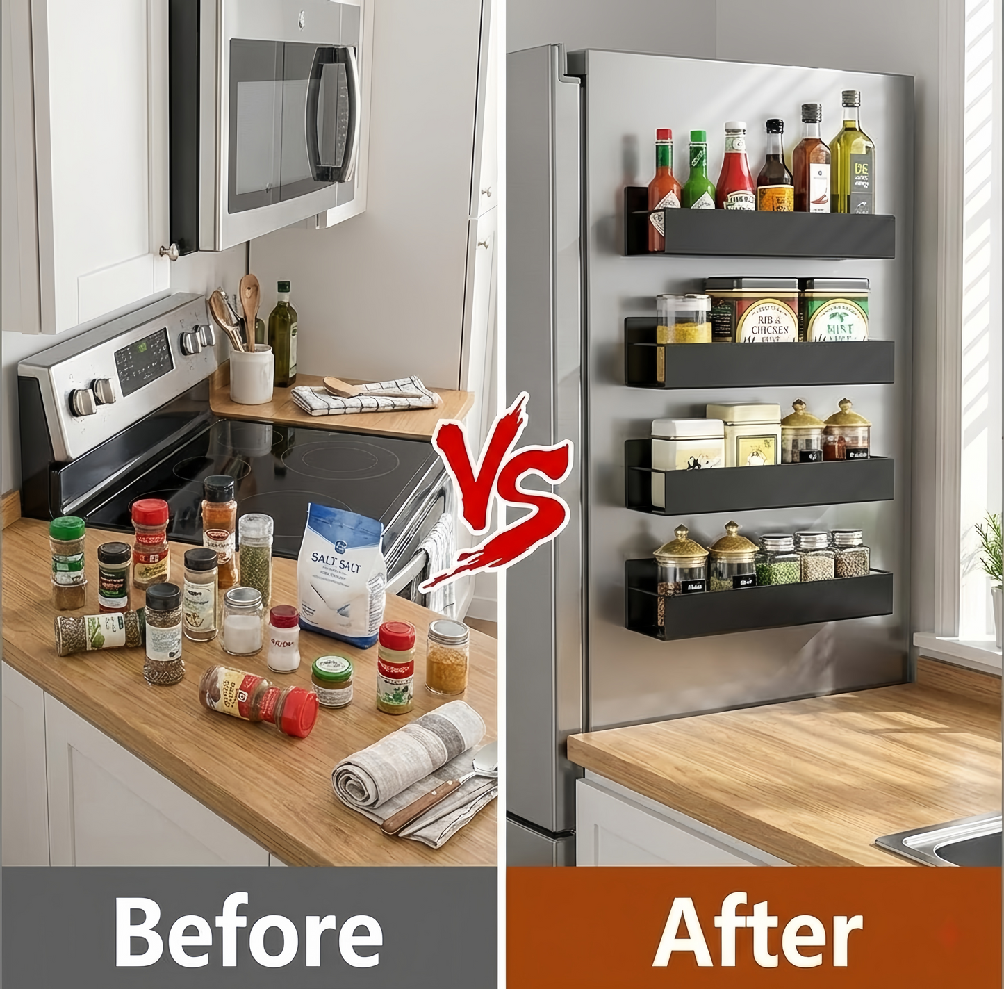 Magnetic Seasoning Rack