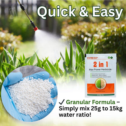 🏆Official Store | Limited Edition | Cvreoz® 2 in 1 Max Power Herbicide