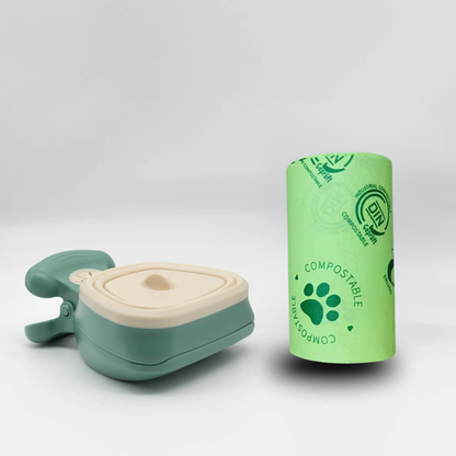 RSZZB®  Hands-Free Foldable Pooper Scooper: The No-Touch Waste Solution