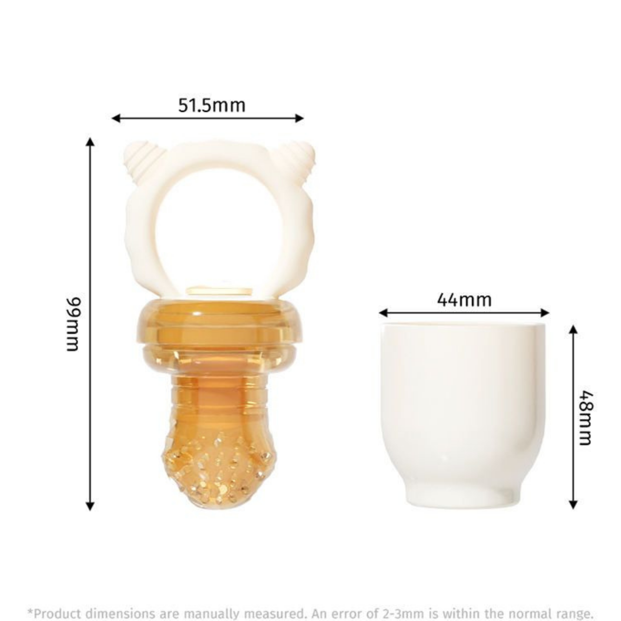 RSZZB® Baby Fruit Feeder Pacifier & Teething Toy - For Fruits & Vegetables