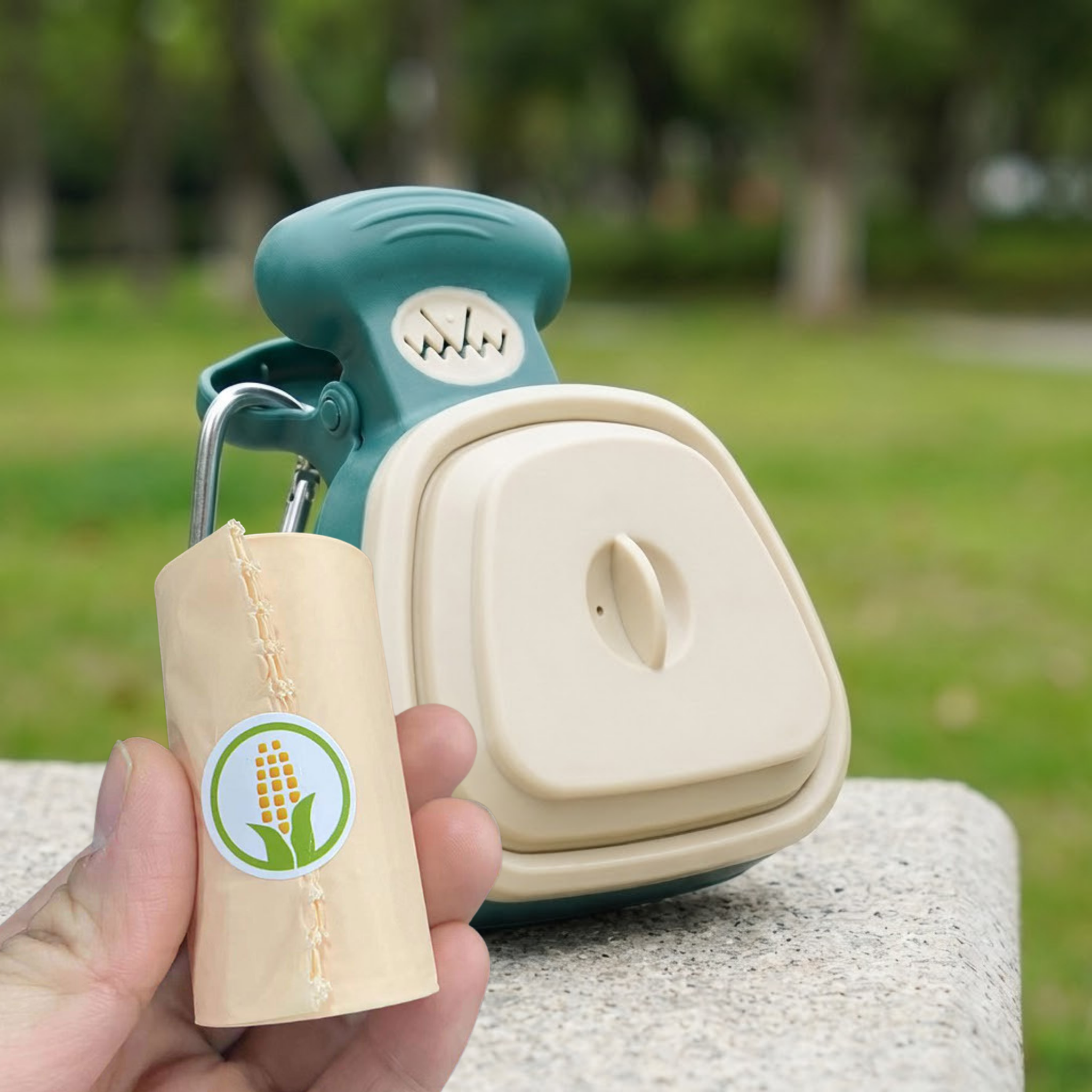 RSZZB®  Hands-Free Foldable Pooper Scooper: The No-Touch Waste Solution