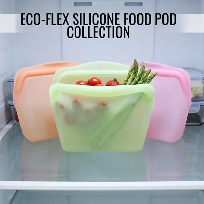 RSZZB® Decube Thickened Silicone Reusable Food Storage Bag | Heat-Resistant & Anti-Odor