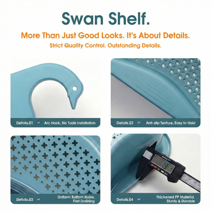 MCOIKY® Swan Multifunctional Sink Strainer