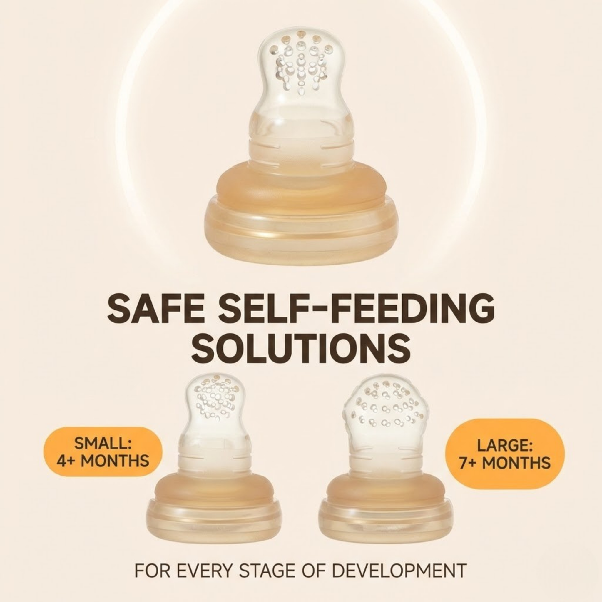 RSZZB® Baby Fruit Feeder Pacifier & Teething Toy - For Fruits & Vegetables