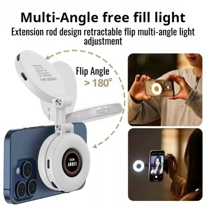 RSZZB® Led Magnetic Mini Beauty Adjustable Pocket Light Three-Color Fill Light