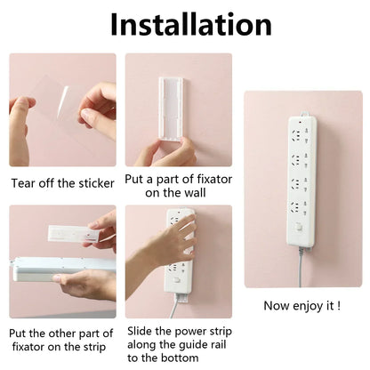 NOWORDUP® Adhesive Punch-free Socket Holder