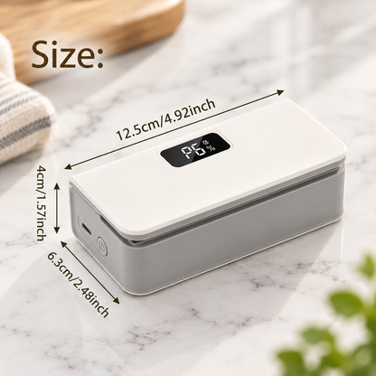 Smart Digital Bag Sealer | Rechargeable, Magnetic & 6 Adjustable Gears Heat Control