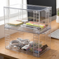 Transparent stackable drawer storage