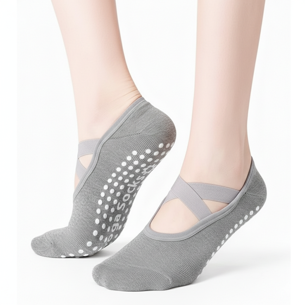 RSZZB® Pro-Grip Anti-Skid Yoga Socks: One-Size Performance Sport Socks for Women