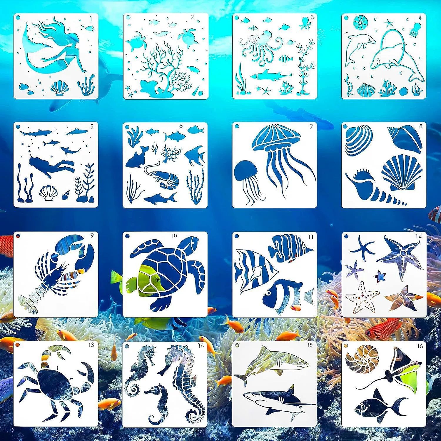 Ocean x 16pc