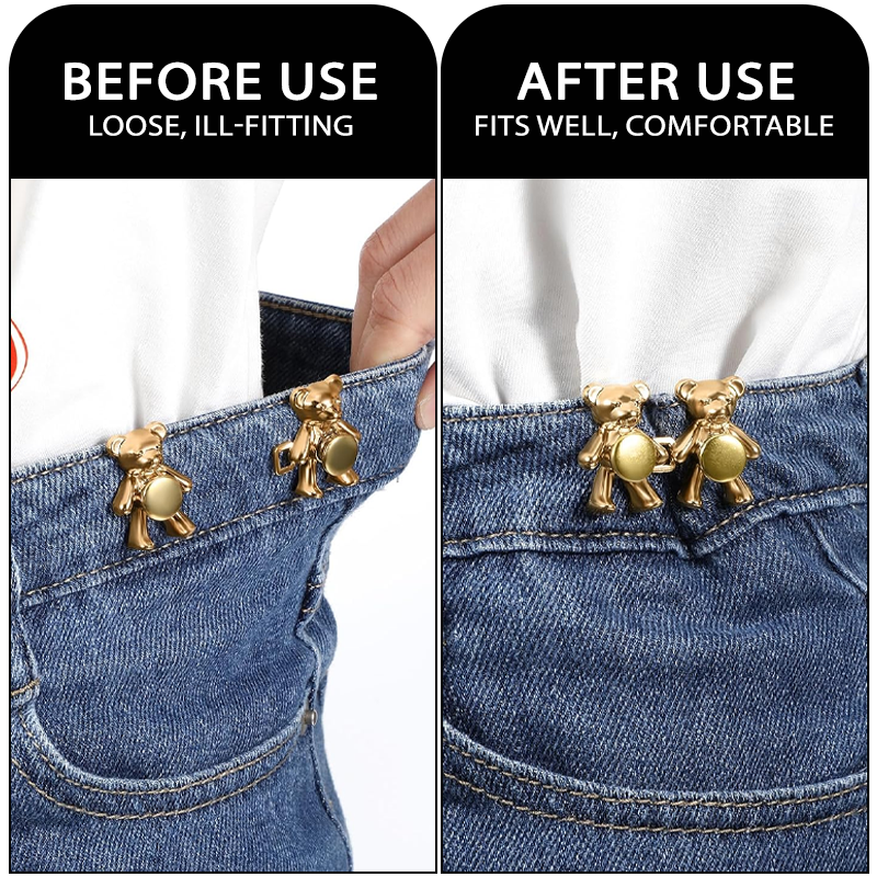 RICPIND® Bear Buckle Waist Size Adjuster