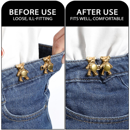 RICPIND® Bear Buckle Waist Size Adjuster