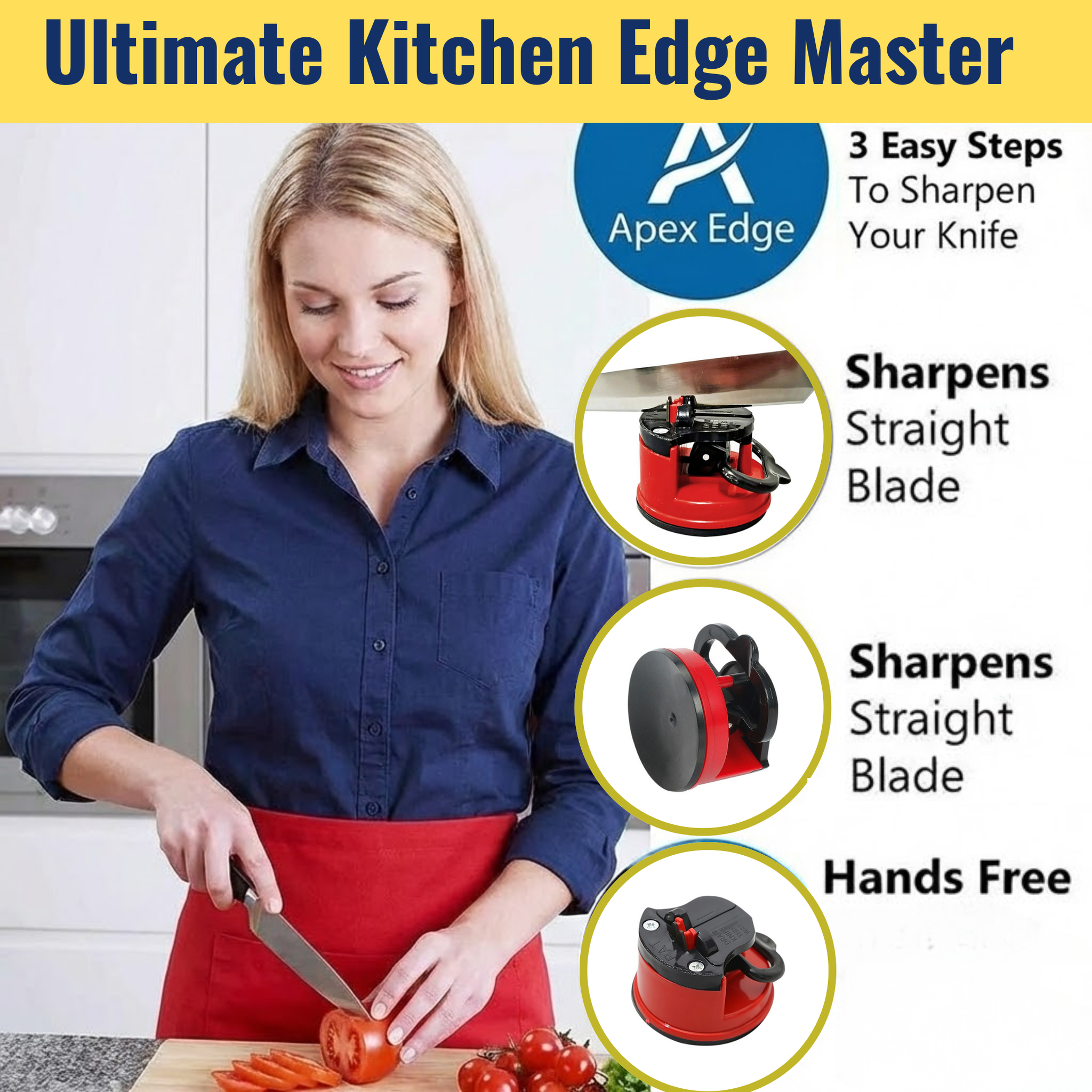 RSZZB® Suction Cup Whetstone Knives Sharpener