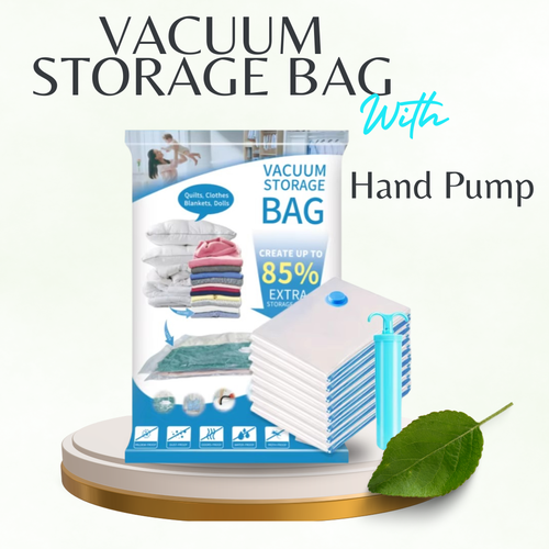 RSZZB® Vacuum Bag Storage with Hand Pump