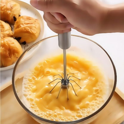 RSZZB® Semi-Automatic Stainless Steel Whisk