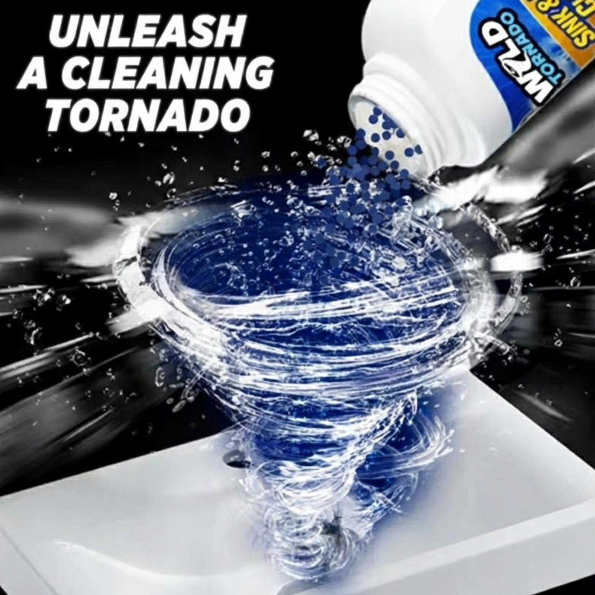 RSZZB® Multi-Purpose Drain Unclogged & Deodorizer (350g) | For Sinks, Toilets & Showers