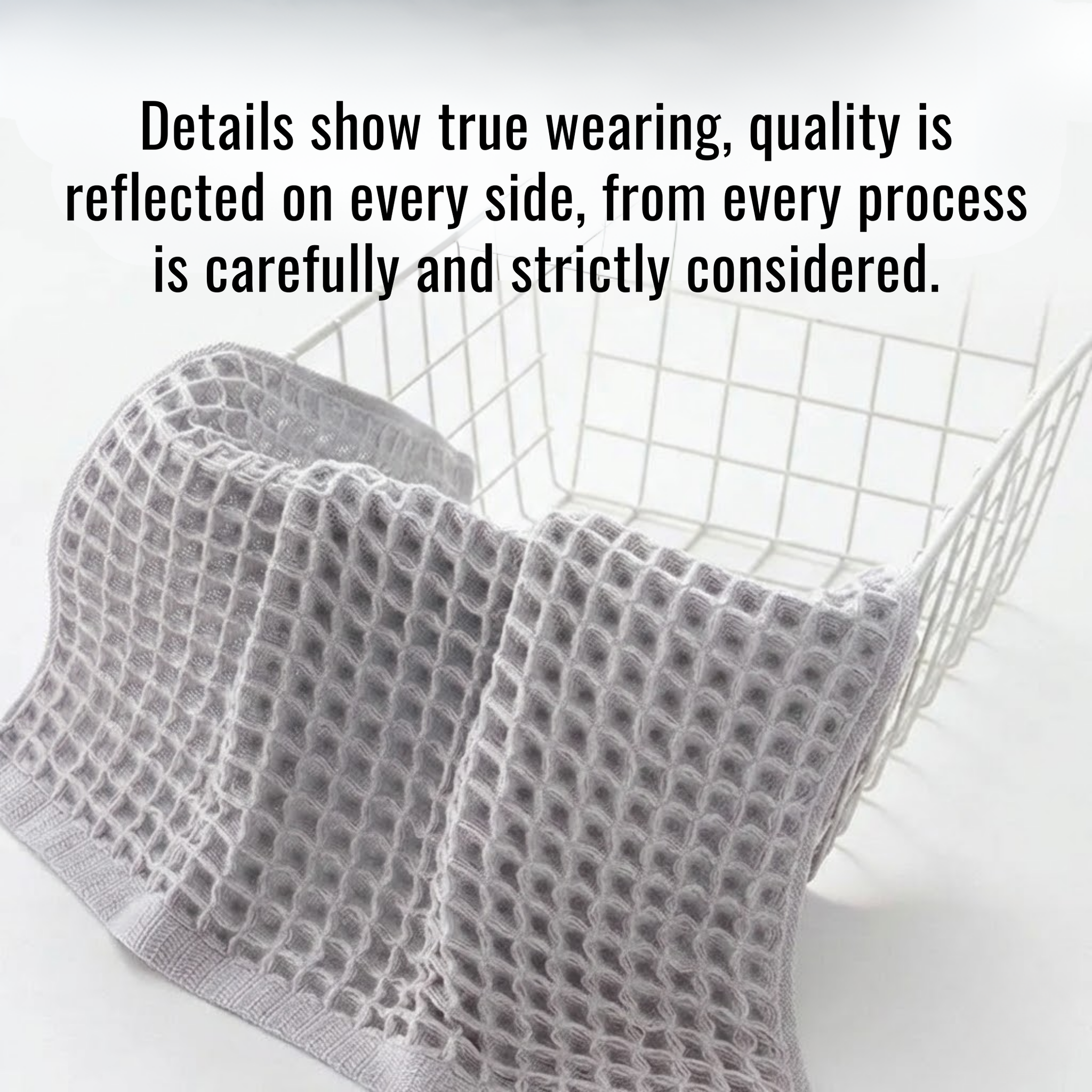 RSZZB® Premium Waffle Weave Kitchen Cloths | Ultra-Absorbent & Quick-Drying