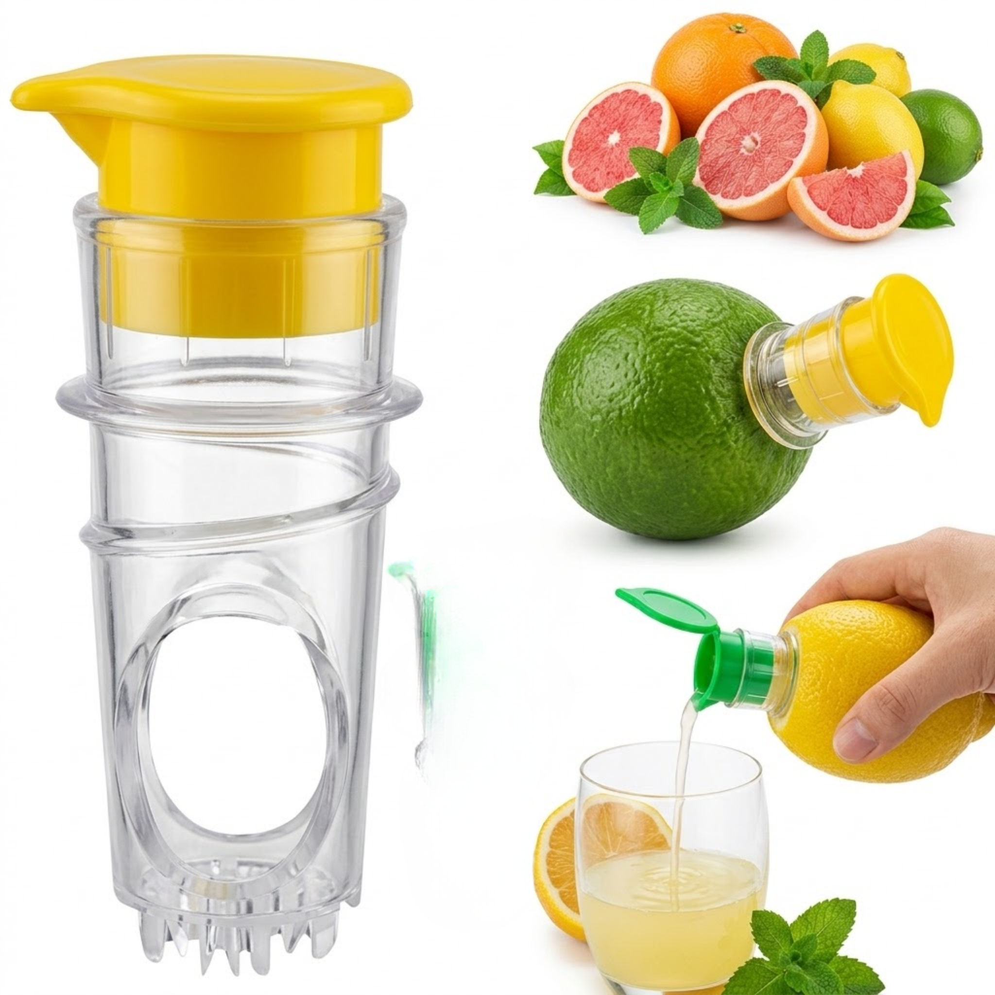 RSZZB® Lemon Orange Juicer Lemon Orange Fruit Juicer Manual Juicer