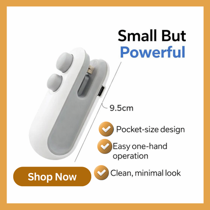 RSZZB® The 2026 Magnetic, Rechargeable 2-in-1 Sealer is the kitchen hack you didn’t know you needed