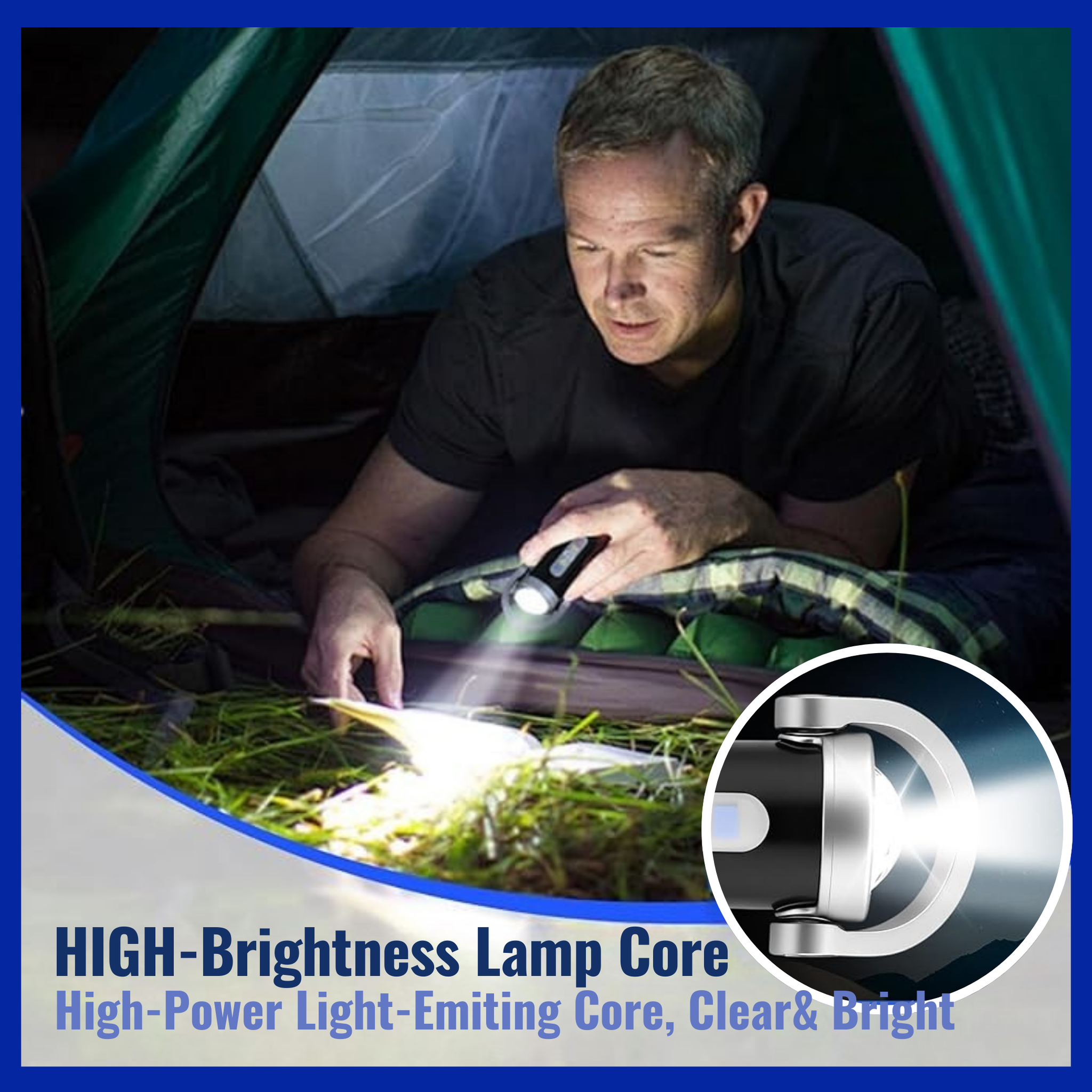 RSZZB® The TitanMini | 7-in-1 Ultra-Bright Keychain Flashlight & Emergency Beacon