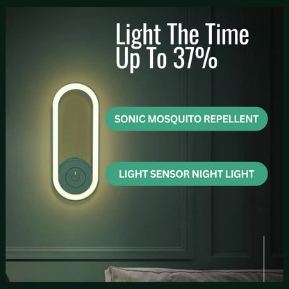 RSZZB® Ultrasonic UV LED Mosquito Killer & Night Light Plug-in