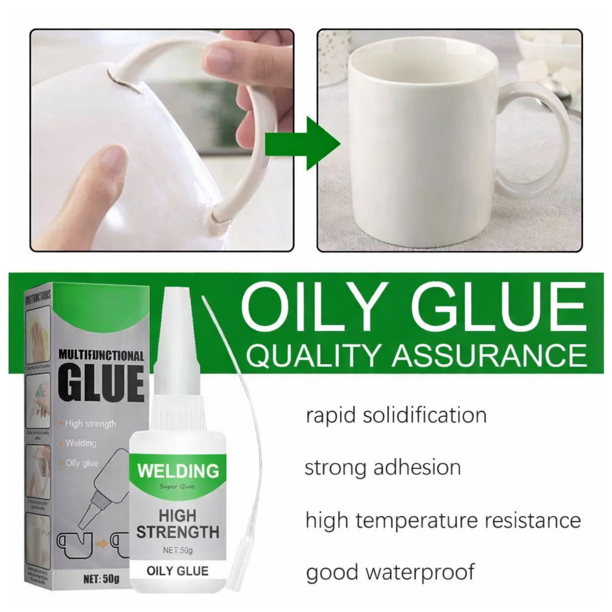 RSZZB® Multipurpose Glue Welding High-strength Oily Glue