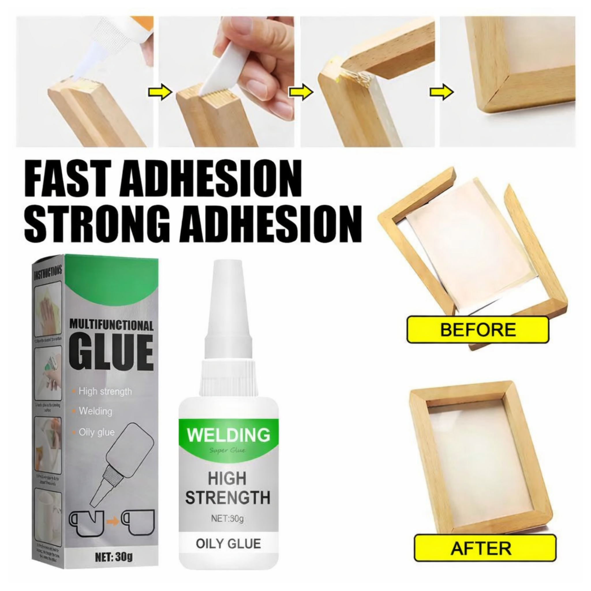 RSZZB® Multipurpose Glue Welding High-strength Oily Glue
