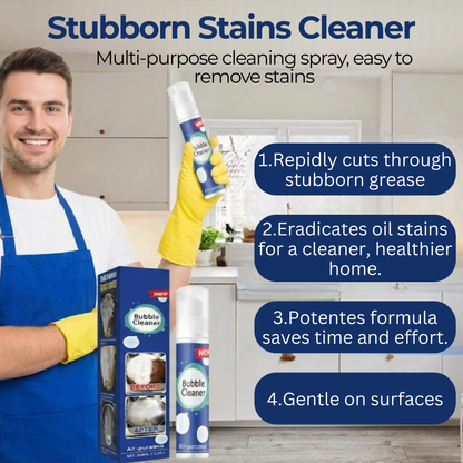 RSZZB®  Fish Oil Stain Cleaning Multi-Purpose Foam Cleaner Kitchen Heavy Grease Foam Cleaner